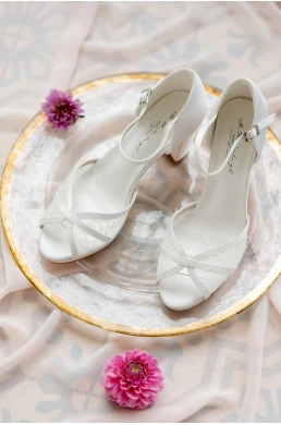 Rozprávkové pohodlné svadobné topánky