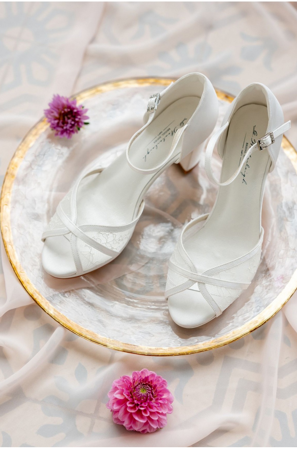 Rozprávkové pohodlné svadobné topánky
