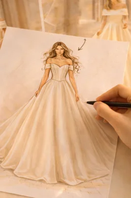 Buďte návrhárkou svojich vlastných svadobných šiat