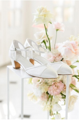 Moderné svadobné topánky