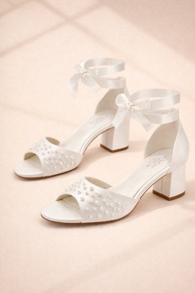 Pohodlné svadobné topánky