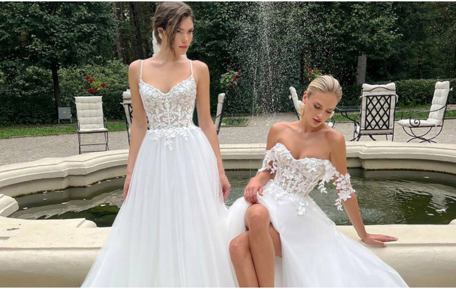 Vílovské svadobné šaty